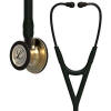 3m Cardiology 3 Black with Brass Head Littmann Stethoscope Raleigh Durham Medical 6164