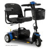 Go-Go Elite Traveller Plus 3-Wheel Electric Scooter Blue Raleigh Durham Medical 