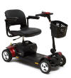 Red Go Go Elite Traveler Plus Pride Electric Scooter Raleigh Durham Medical