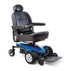 2017 Blue Jazzy Elite ES 1 Electric Wheelchair by Pride Mobility Raleigh Durham Medical