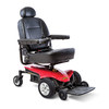 2017 Red Jazzy Elite ES 1 Electric Wheelchair by Pride Mobility Raleigh Durham Medical