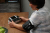 Omron bp7900 Blood Pressure Monitor with EKG Woman Raleigh Durham Medical   