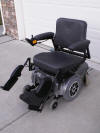 jazzy 1100 electric wheelchair by pride mobility