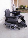 jazzy 1100 electric wheelchair by pride mobility