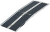 Raleigh Durham Medical Lightweight Aluminum Portable Skidproof Carpeted Folding Wheelchair Ramp