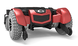 Black Quantum Rehab Electric Wheelchair by Pride Mobility