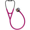 3m Cardiology 3 Raspberry Rainbow with High Polished Smoke Head Littmann Stethoscope Raleigh Durham Medical 6241
