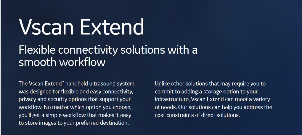 GE Vscan Extend HandHeld UltraSound Raleigh Durham Chapel Hill Douglas Hartley   