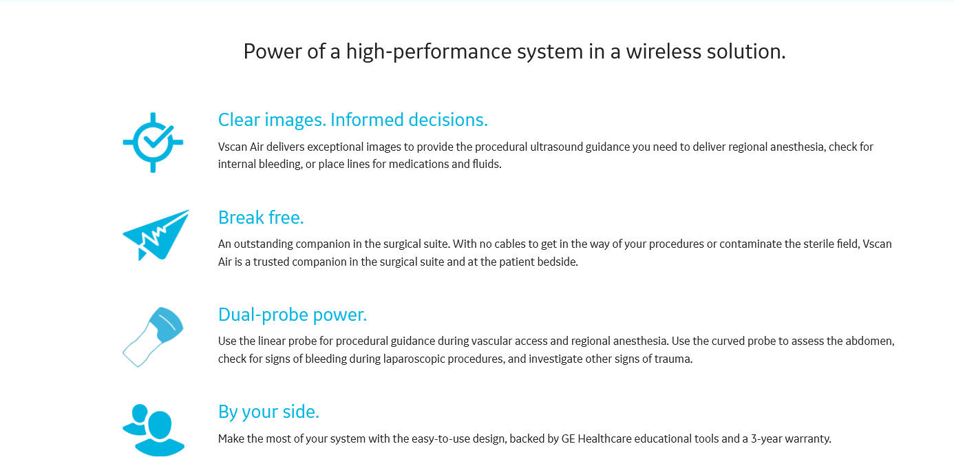 GE Vscan Handheld Ultrasound Raleigh Durham Chapel Hill Douglas Hartley  