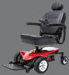 jazzy elite es portable electric wheelchair by pride mobility raleigh durham medical