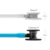 3m Cardiology 3 Turquoise With Smoke Head Littmann Stethoscope Raleigh Durham Medical 6171