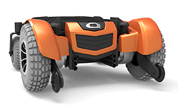 Silver Quantum Rehab Electric Wheelchair by Pride Mobility